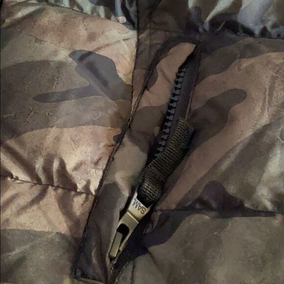 SAM. Boys Camouflage Removable Hood Puffer Jacket - Size 4 - Picture 2 of 9